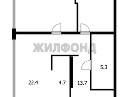 Продается 3-комнатная квартира Сакко и Ванцетти ул, 79.3 м², 17500000 рублей