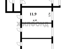 Продается Комната Большевистская ул, 10 м², 900000 рублей