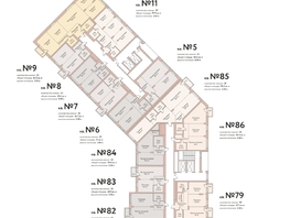 Продается 2-комнатная квартира ЖК Flora Fauna (Флора и Фауна), 18а, 45.5 м², 12435000 рублей