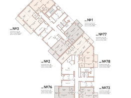 Продается 2-комнатная квартира ЖК Flora Fauna (Флора и Фауна), 18а, 45.2 м², 15370000 рублей
