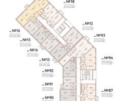 Продается 3-комнатная квартира ЖК Flora Fauna (Флора и Фауна), 18а, 93.6  м², 22443000 рублей