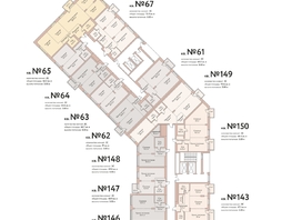 Продается 3-комнатная квартира ЖК Flora Fauna (Флора и Фауна), 18а, 68.4  м², 19531000 рублей