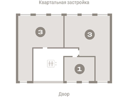 Продается 3-комнатная квартира ЖК Европейский берег, дом 49, 93.58 м², 14510000 рублей
