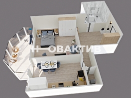 Снять однокомнатную квартиру Галущака ул, 56 м², 43000 рублей