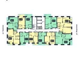 Продается 2-комнатная квартира ЖК Никольский парк, дом 6, 51.6  м², 9560000 рублей