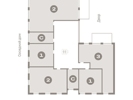 Продается 1-комнатная квартира ЖК Европейский берег, дом 45, 45.83 м², 7750000 рублей