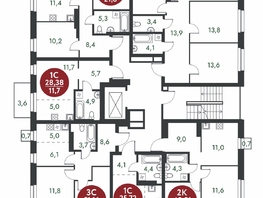 Продается Студия ЖК Скандинавские кварталы, дом 1, 28.38 м², 5135100 рублей