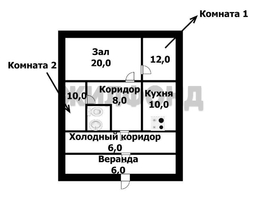 Продается Дом Новая ул, 67.3 м², участок 10.8 сот., 3800000 рублей