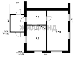 Продается Дом Гагарина ул, 30.5  м², участок 10 сот., 4000000 рублей
