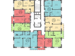Продается 1-комнатная квартира ЖК Red Fox (Ред Фокс) , дом 6/1, 40 м², 5870000 рублей