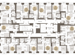 Продается 2-комнатная квартира ЖК Urban-peaks (Урбан Пикс), 39.3 м², 6048100 рублей