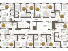 Продается 3-комнатная квартира ЖК Урбан Пикс, 52.76  м&sup2;, 8518800 рублей
