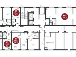 Продается Студия ЖК Скандинавские кварталы, дом 1, 21.4 м², 3702000 рублей