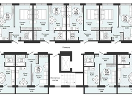 Продается 1-комнатная квартира ЖК Одоевский, дом 4, 42.28 м², 4470800 рублей