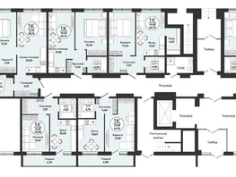 Продается 1-комнатная квартира ЖК Одоевский, дом 4, 44.28 м², 4566000 рублей