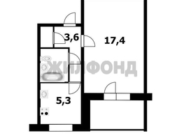 Продается 1-комнатная квартира Дуси Ковальчук ул, 29.8  м², 5500000 рублей