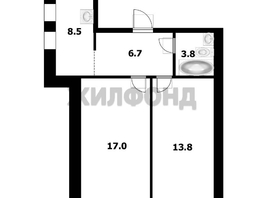 Продается 2-комнатная квартира Гоголя ул, 49.8  м², 6972000 рублей