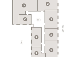 Продается 3-комнатная квартира ЖК Европейский берег, дом 44, 126.9  м², 15780000 рублей