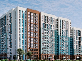 Продается 1-комнатная квартира ЖК Самоцветы, Бирюза дом 2, 34.1  м², 6700000 рублей