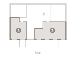 Продается 1-комнатная квартира ЖК Европейский берег, дом 44, 59.7 м², 10720000 рублей