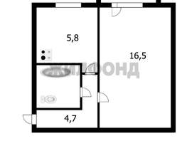 Продается 1-комнатная квартира Дуси Ковальчук ул, 30  м², 4100000 рублей