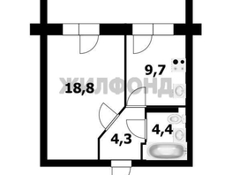 Продается 1-комнатная квартира Троллейная ул, 37.2  м&sup2;, 4650000 рублей