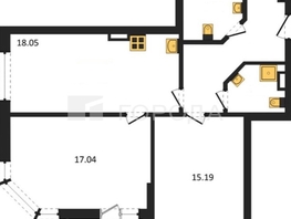 Продается 3-комнатная квартира Аникина ул, 72  м&sup2;, 9150000 рублей