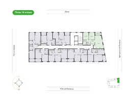 Продается 2-комнатная квартира  Природные кварталы Сибирия, 67  м&sup2;, 8622123 рублей