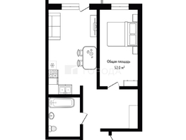 Продается 2-комнатная квартира Большевистская ул, 52  м&sup2;, 8650000 рублей
