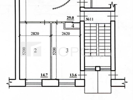 Продается 3-комнатная квартира Красный пр-кт, 60  м&sup2;, 7680000 рублей
