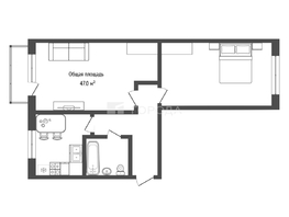 Продается 2-комнатная квартира Гоголя ул, 47  м&sup2;, 6950000 рублей