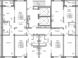 Продается 1-комнатная квартира ЖК Самоцветы, Бирюза дом 1, 41.6  м&sup2;, 4300000 рублей