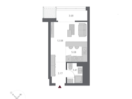 Продается Студия ЖК Беринг, дом 3, 27.86  м&sup2;, 6275000 рублей
