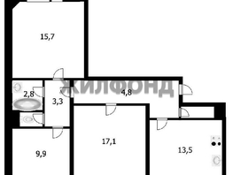 Продается 3-комнатная квартира Михаила Немыткина ул, 73.5  м&sup2;, 6500000 рублей