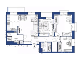 Продается 3-комнатная квартира Охотская ул, 93.7  м&sup2;, 15990000 рублей