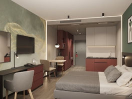 Продается Апартамент АК АЭРОН, секция В, 25.93  м&sup2;, 6790000 рублей