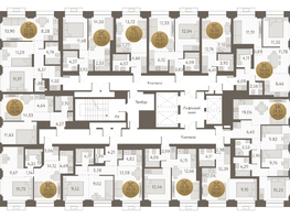 Продается 2-комнатная квартира ЖК Урбан Пикс, 38.61  м&sup2;, 6563500 рублей