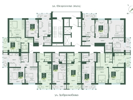 Продается 3-комнатная квартира ЖК Мичурин, 84.48  м&sup2;, 13990000 рублей