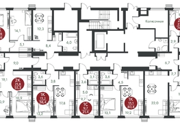 Продается 2-комнатная квартира ЖК Скандинавские кварталы, дом 1, 74.4  м&sup2;, 9427700 рублей