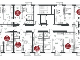 Продается Студия ЖК Скандинавские кварталы, дом 1, 21.85  м&sup2;, 4136100 рублей