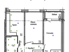 Продается 2-комнатная квартира ЖК Акварельный 4.0, 63.4  м&sup2;, 9000000 рублей