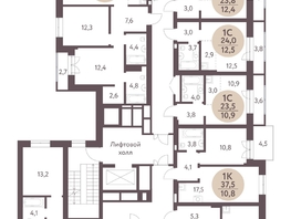 Продается Студия ЖК Зеленый город, дом 1, 23.8  м&sup2;, 4493400 рублей