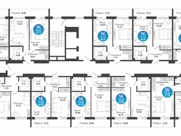 Продается 2-комнатная квартира ЖК Семейный квартал, дом 4, 62.09  м&sup2;, 7272500 рублей