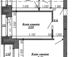 Продается 2-комнатная квартира ЖК Комсомольский проспект, дом 2, 53.31  м&sup2;, 10850000 рублей