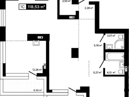 Продается Студия ЖК Платина, 99.1  м&sup2;, 50366000 рублей