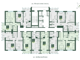 Продается 1-комнатная квартира ЖК Мичурин, 42.31  м&sup2;, 8420000 рублей