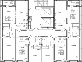 Продается 2-комнатная квартира ЖК Самоцветы, Бирюза дом 1, 65  м&sup2;, 7990000 рублей