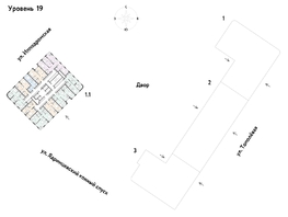 Продается 3-комнатная квартира ЖК Страна.Тополевая, к 1, 87.45  м&sup2;, 17141176 рублей