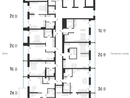 Продается Студия ЖК Нормандия-Неман, дом 3, 44  м&sup2;, 6901000 рублей