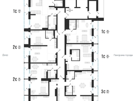 Продается Студия ЖК Нормандия-Неман, дом 3, 51  м&sup2;, 7890000 рублей